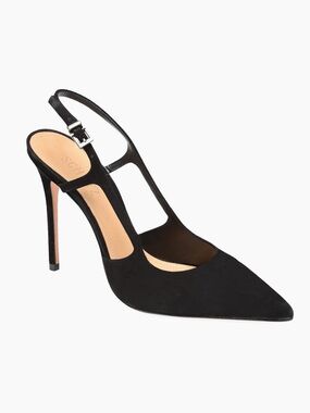 Schutz Boris 75MM Suede Slingback Pumps 7.5